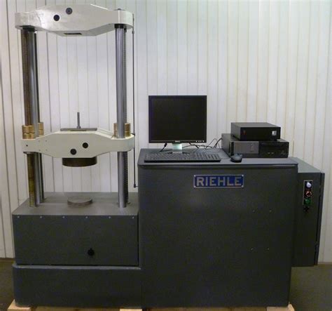 riehle rig universal testing machine|riehle tensile tester.